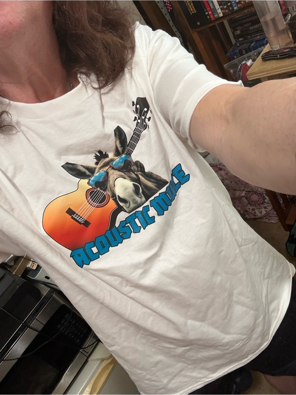 Acoustic Mule official band Graphic Tee